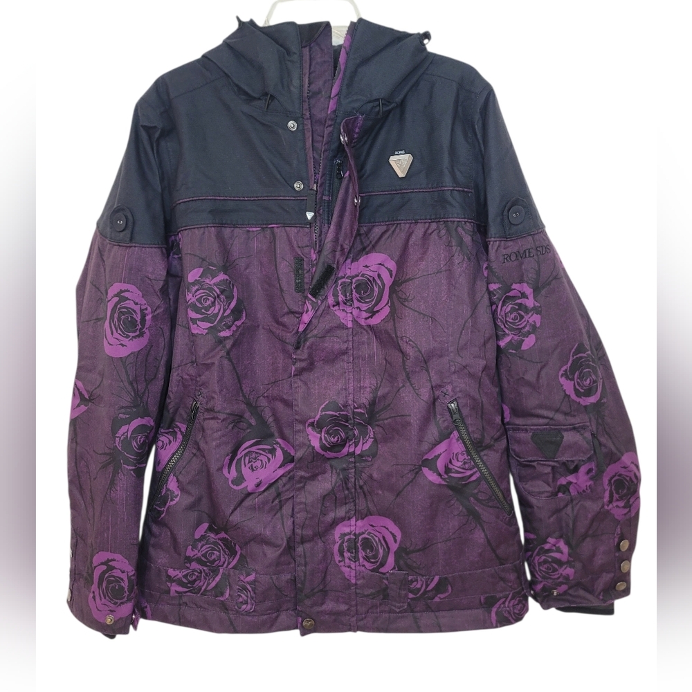 Rome SDS Purple Rose Winter Coat Large